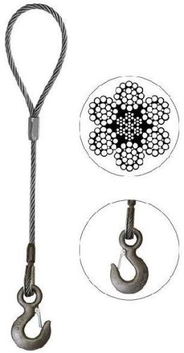 Ungalvanized Steel Wire Rope Sling, For Lifting / Transport, Length : >10 M