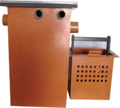 Dotted Stainless Steel PVC Grease Trap, Packaging Type : Brown, Grey