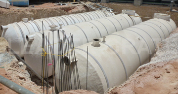 GRP UNDERGROUND FUEL TANK