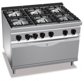 Cooking Gas Range - 6 Burner