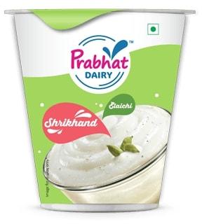 Prabhat Elaichi Flavored Shrikhand, Packaging Size : 200gm