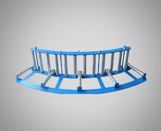 Powder Coated Mild Steel CORNER BEND ROLLER-HEAVY DUTY