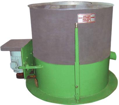 Hydro Extractor Machines, Color : Silver for Laundry, Textile Industry