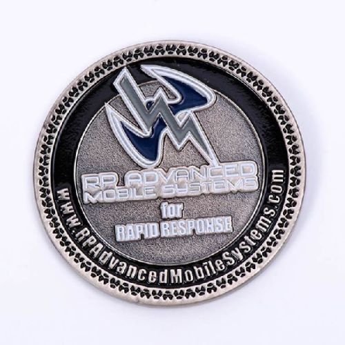Custom 3D Metal Challenge Coin For Souvenir