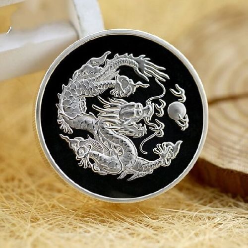 Metal Silver Proof Coin For Souvenir