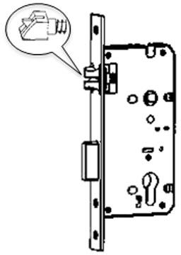 3point Latch Bolt and Dead Bolt Mortise Lock