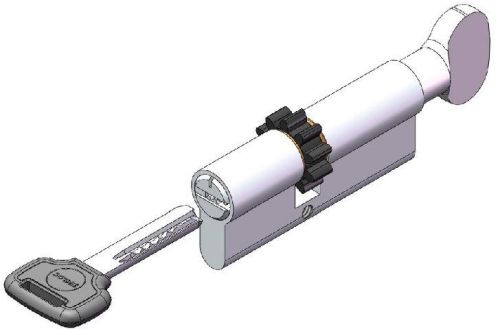 Knob Sided Euro Cylinder Lock 7 Pins
