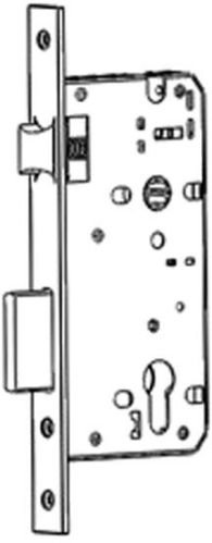 Latch Bolt and Dead Bolt Mortise Lock