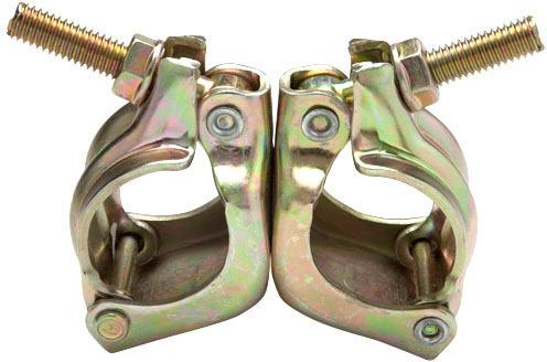 Brass Golden Scaffolding Clamps for Moderate Load-bearing