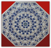 Marble Inlay Table Tops