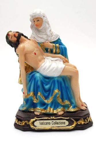 Pieta Statue, Size : 5.75 Inch