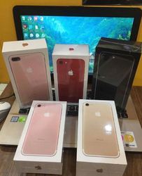 Apple iphone, Packaging Type : Pink, Red, Cream, Black