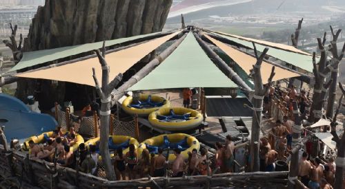 Water Park Shade Net