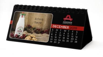 Image Personalized Mini Tent Style Desk Calendar