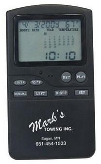 Recording Memo Calendar Alarm Clock