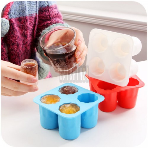 Ice Shot Glasses Tray Silicone