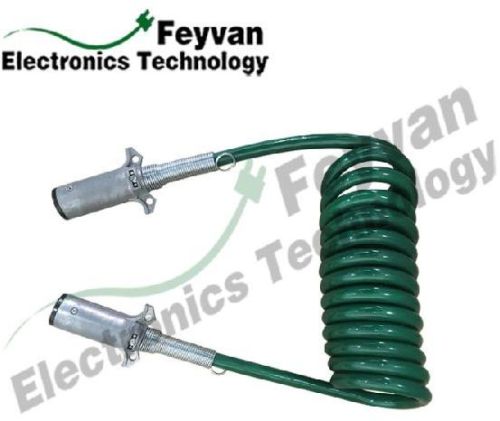Custom TPU Coated Electrical Coiled Wire Cable Assembly