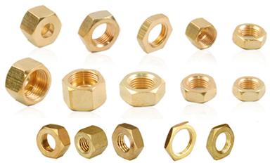 Brass Nuts, Size : 2mm To 20mm