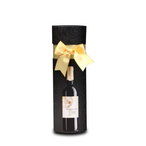 Ribbon Premium Round Wine Box