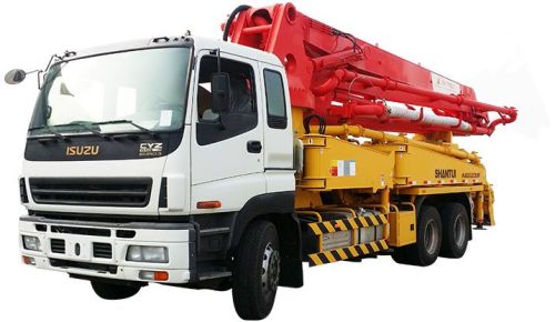 Shantui 37m HJC5270THB-37 Truck-Mounted Concrete Pump