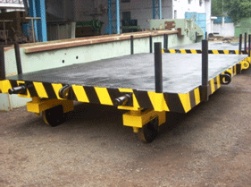 Motorised Material Transfer Wagon