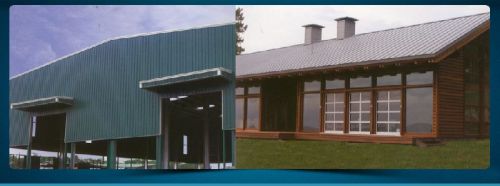 Colored Galvalume Sheet Roofs