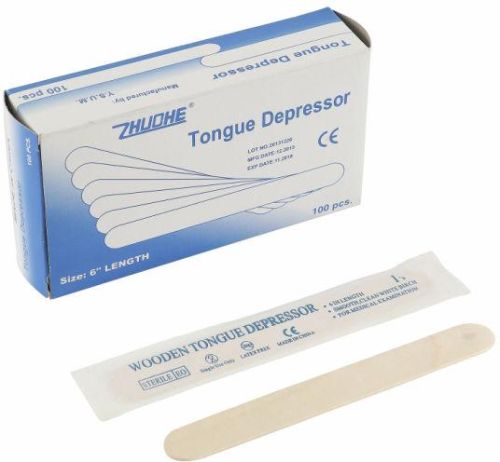 Non Polished Metal Good Quality Medical Disposable Tongue Depressor
