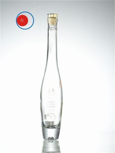 Sloping Shoulder Olive Oil Glass Bottle