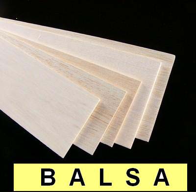 Balsa Wood, Length : 36', 40' 48'