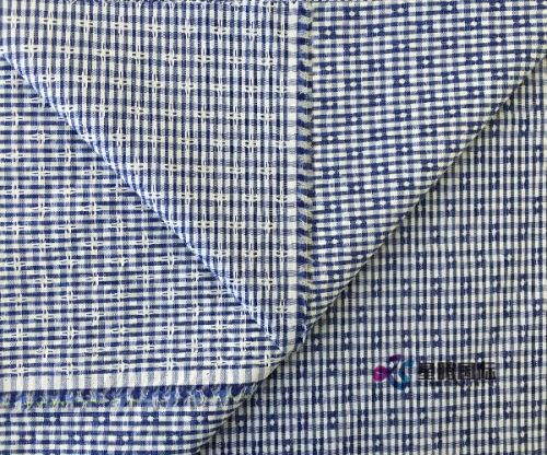 Jacquard Woven Cotton Yarn Dyed Fabric