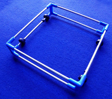 MS With Zinc Plating Gas Cylinder Container Trolley