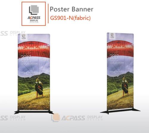GS901 Poster Banner Fabric, Packaging Type : Black