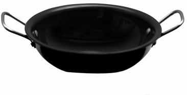 SHALLOW WOK (KADHAI) WITH SIDE HANDLE