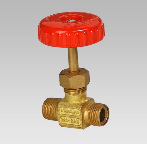 Polished Brass Gas Valves, Color : Golden