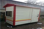 Portable FRP Cabins, Size : 4*8*9 Ft Height