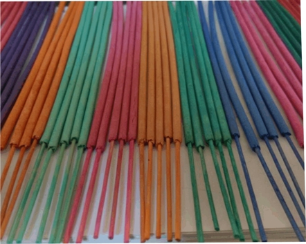 Colored Agarbatti