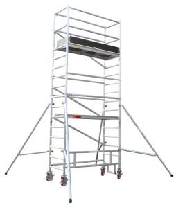 SINGLE WIDTH ALUMINUM SCAFFOLDING