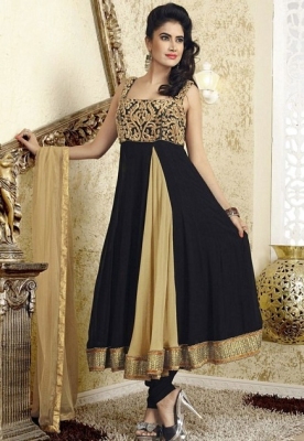 Black Anarkali Suit