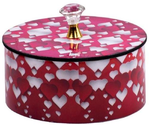 Round Shape Jewellery Box