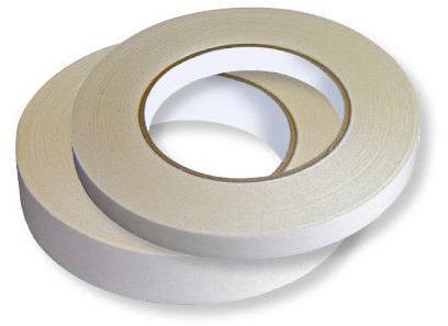Double sided tissue tape