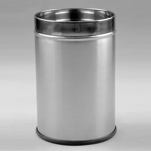 Stainless Steel Plain Dustbin