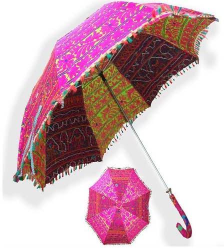 Embroidered Umbrella