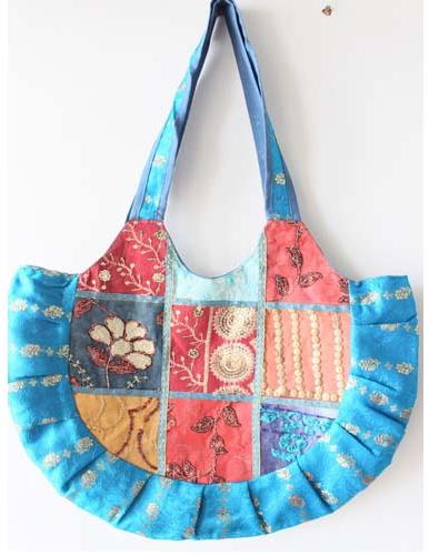 PATCH WORK HAND BAG