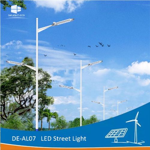 DELIGHT 4M Hot-dip Pole Solar LED Street Lamp