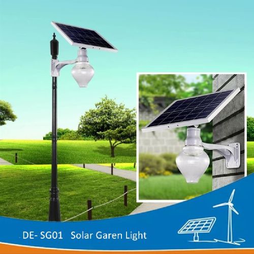 DELIGHT DE-SG01 Single Arm 20w Solar Garden Light