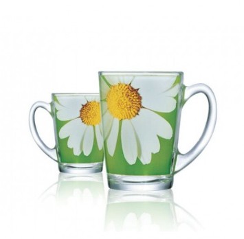 Green Glass Mug