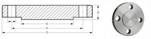 Blind Flanges, Usage : Industry Use