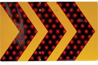 Rectangle LED Chevron Board