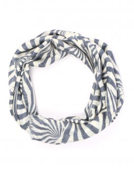 Zebra Pure Organic Hand Print Cashmere Scarf