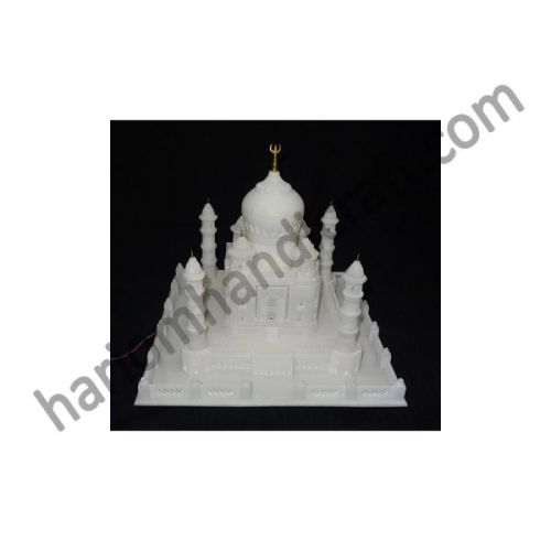 Italian White Marble Taj Mahal, Size : 6″, 7″, 9″, 12″, 15″, 18″, 22″